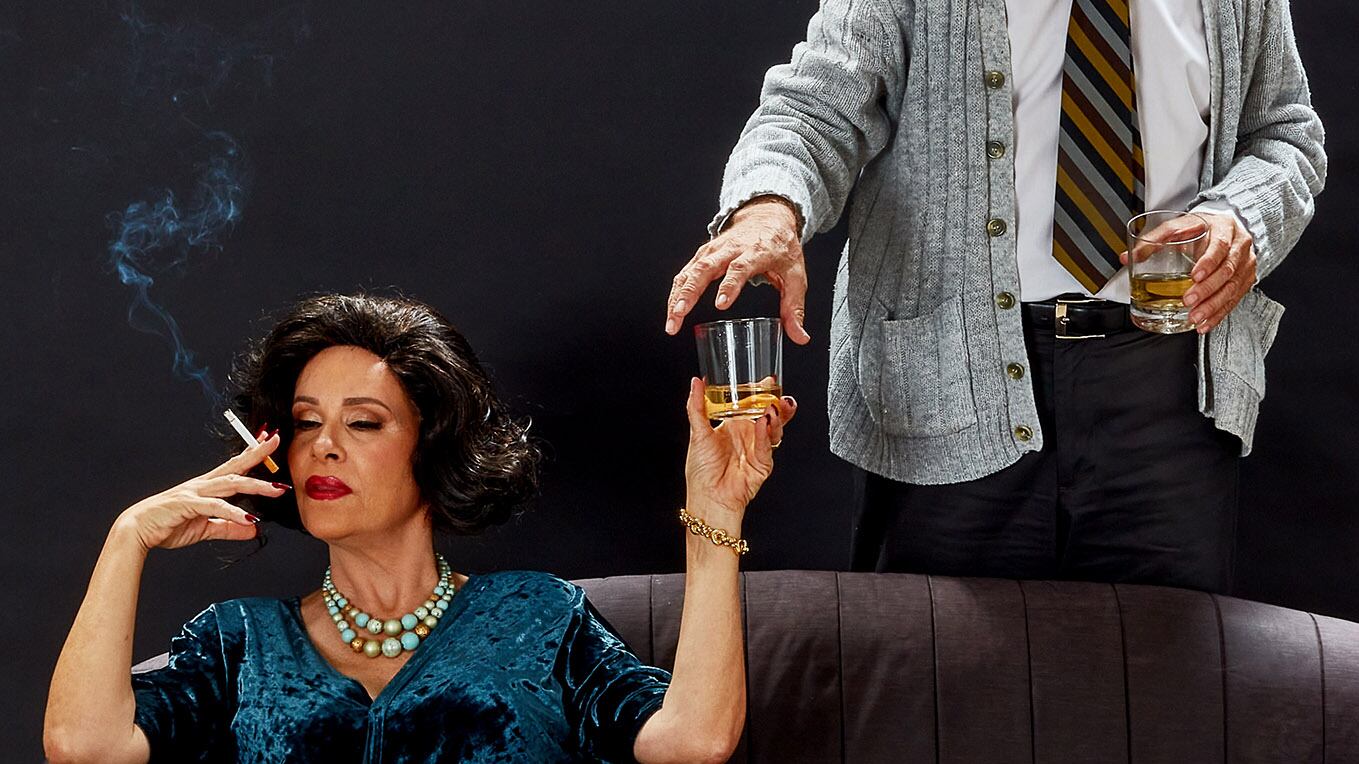 Cristina Soler y René Monclova protagonizan la obra “¿Quién le teme a Virginia Woolf?”.