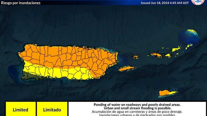 Riesgo de inundaciones.