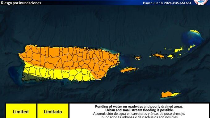 Riesgo de inundaciones.