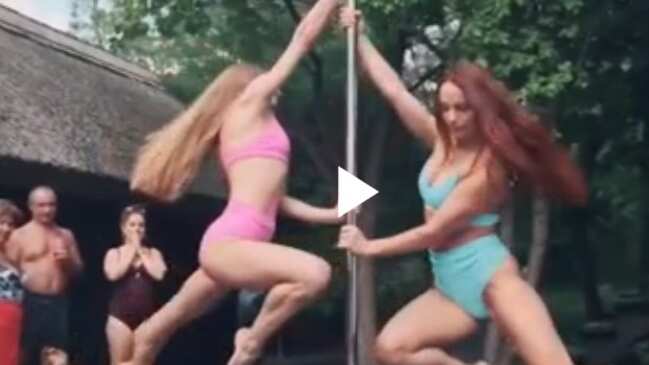 Baby Shower con pole dance se viraliza en TikTok