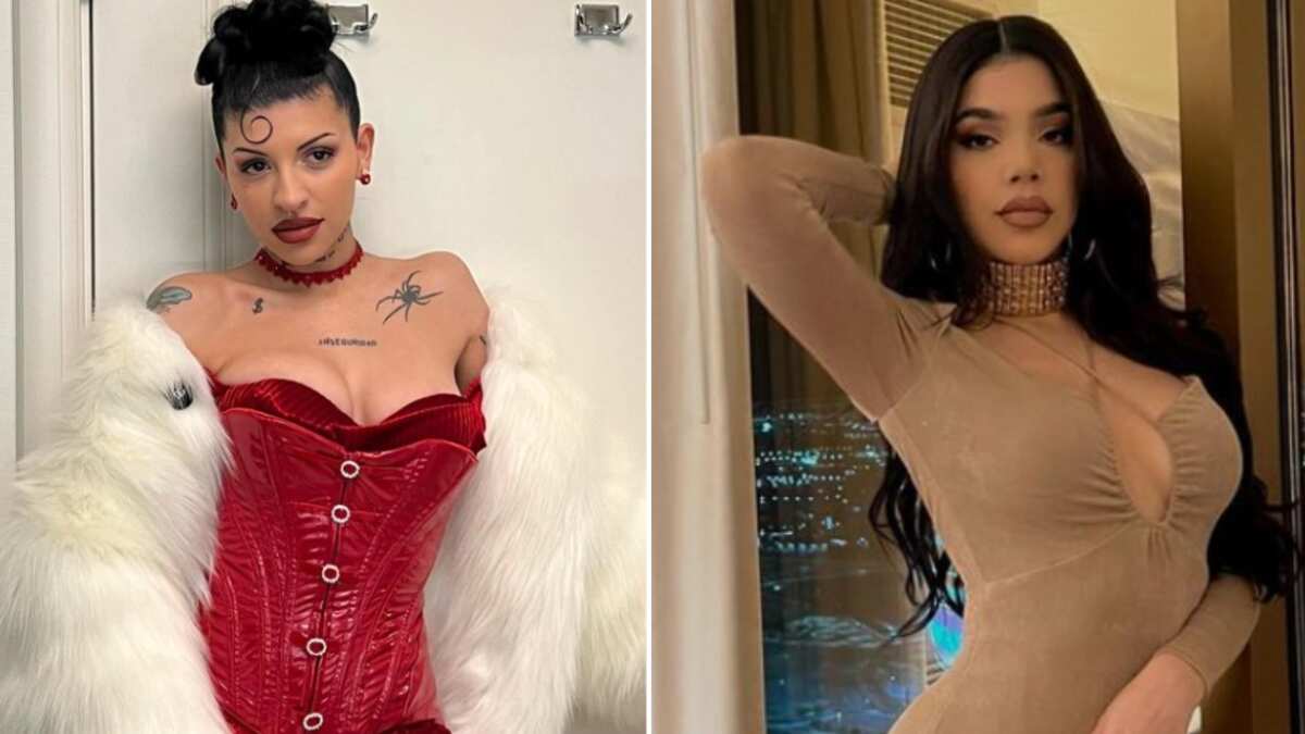 Cazzu y Kenia Os en los Latin Grammy 2022