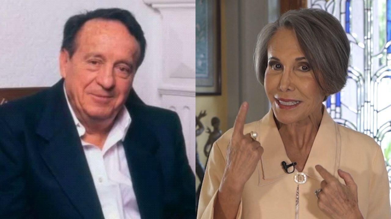Chespirito y Florinda Meza