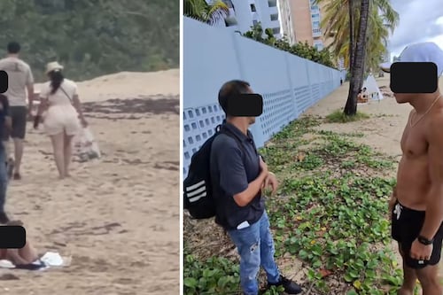 Jóvenes confrontan a hombre por supuesta grabación a mujer sin consentimiento en playa de San Juan