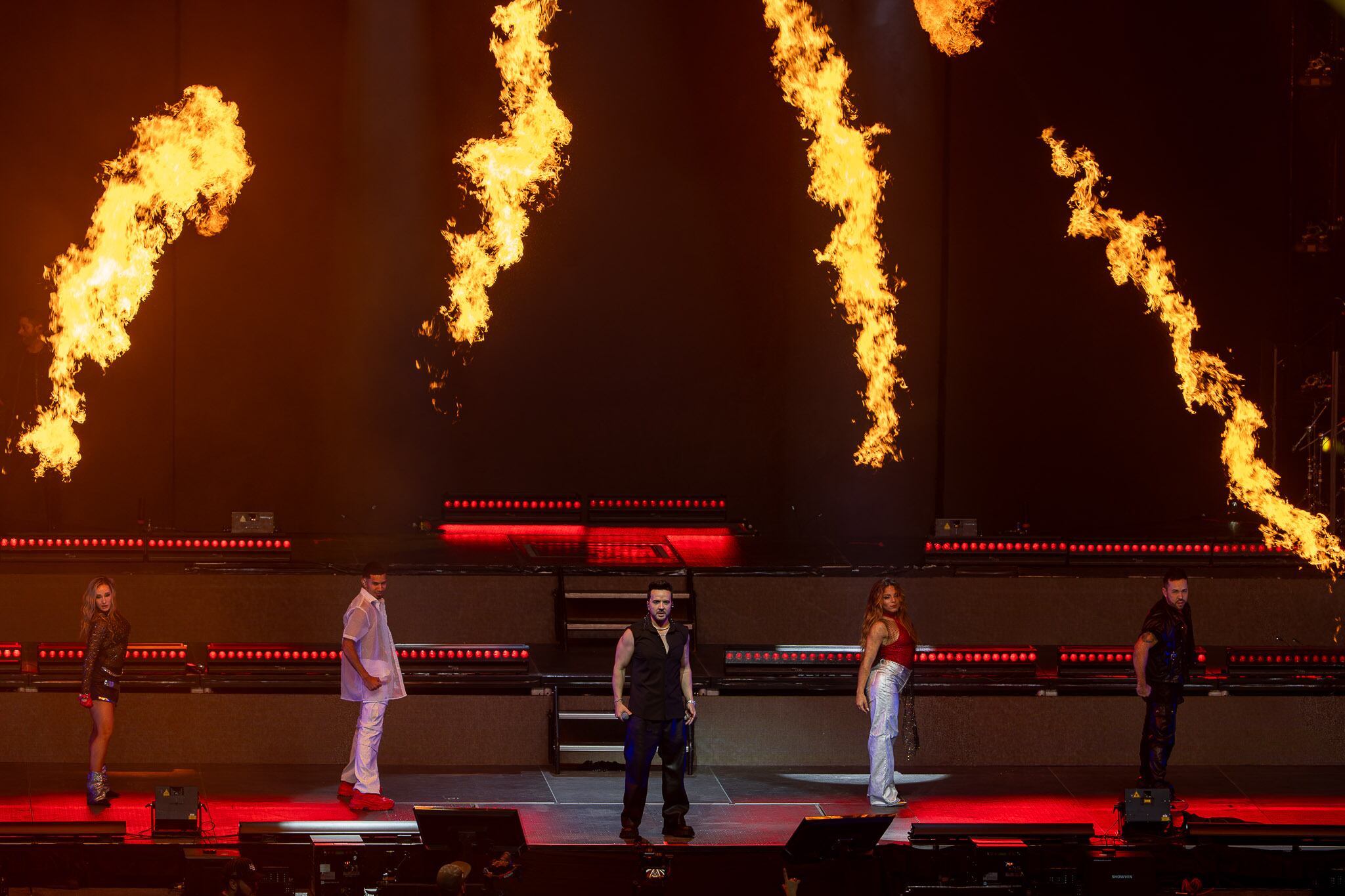 Concierto de Luis Fonsi en el Coliseo de Puerto Rico.