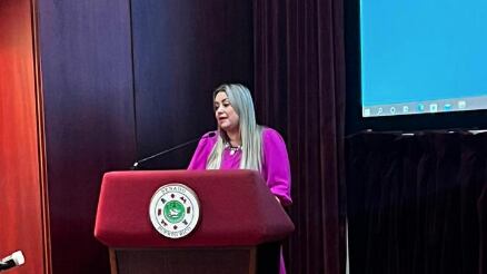 Senadora Keren Riquelme.