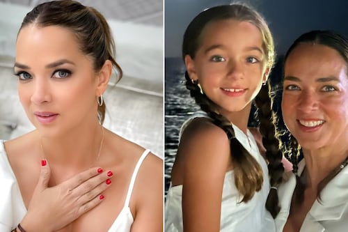 Adamari López despertó controversia al revelar la rutina de belleza que tiene su hija de 8 años