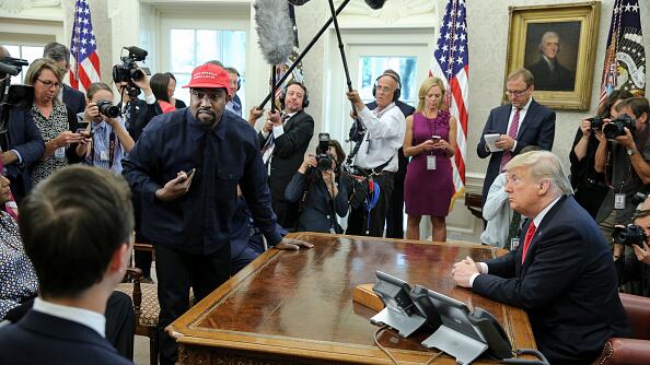 Kanye West es un fiel seguidor Donald Trump