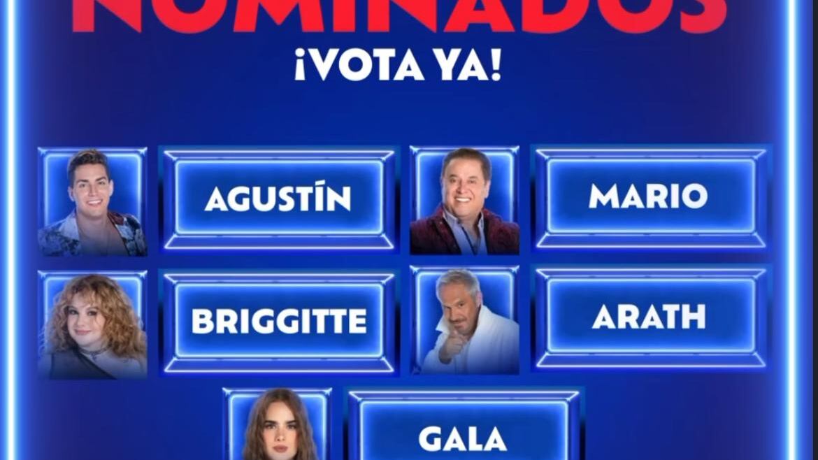 Nominados de la novena semana.