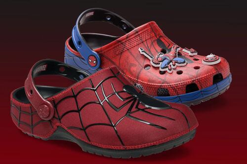 ¡Se lanza el Spider-Croc! Crocs anuncia una colaboración con Marvel con dos modelos de Spider-Man