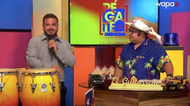 Jay Fonseca y El Guitarreño discuten en vivo