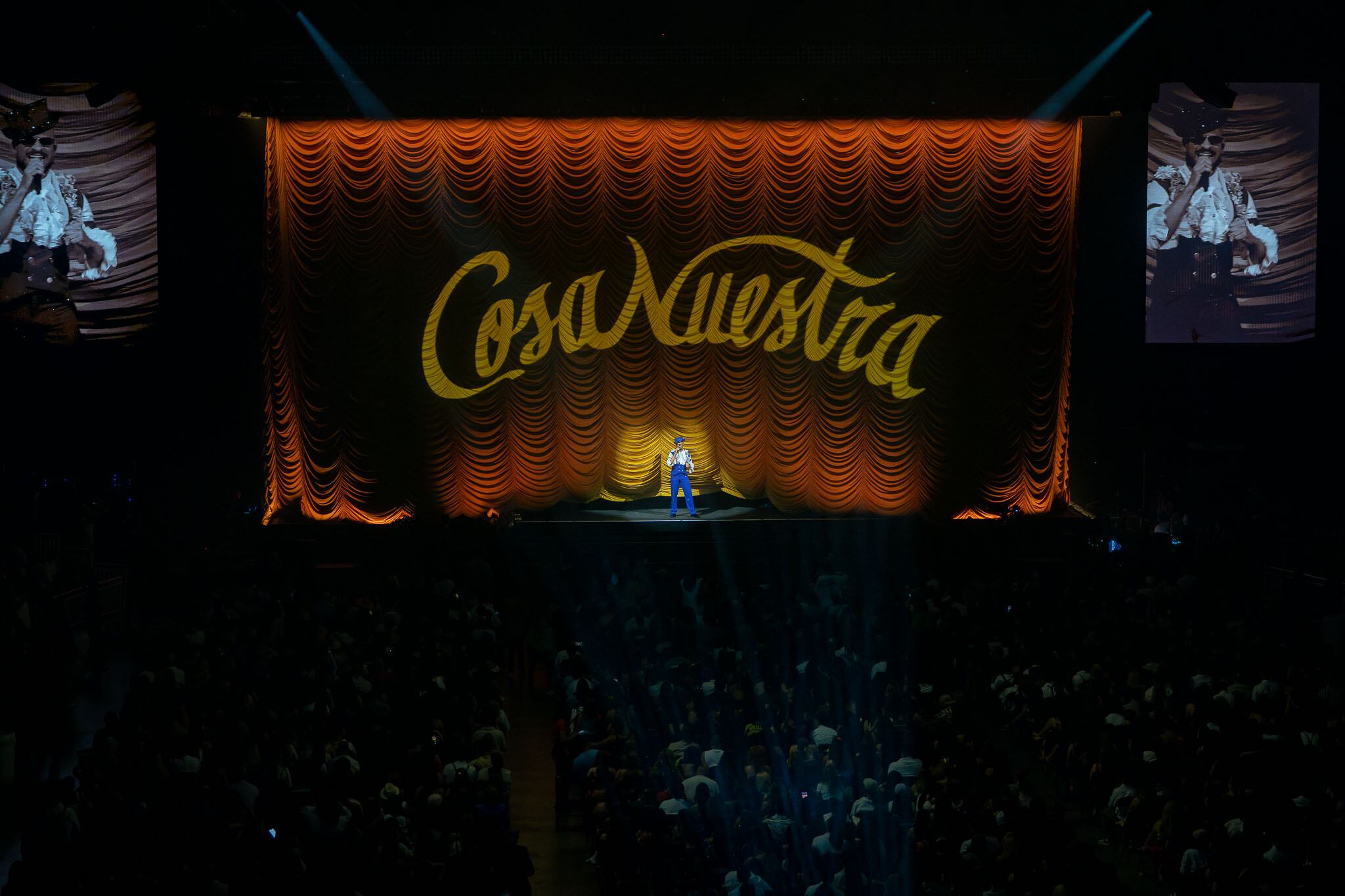 El exponente urbano se presentó en el Coliseo de Puerto Rico, José Miguel Agrelot.