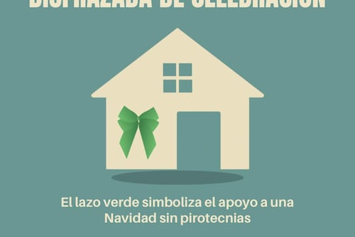 Invitan a la ciudadanía a colocar lazo verde contra la pirotecnia