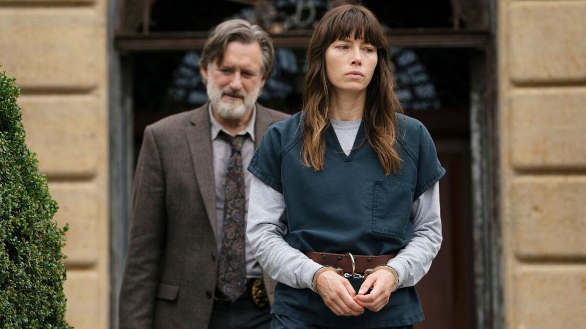 Escena de la serie The Sinner