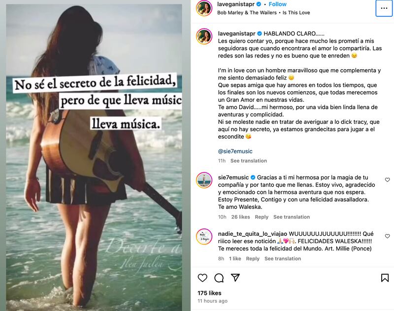 Nuevo amor Sie7e