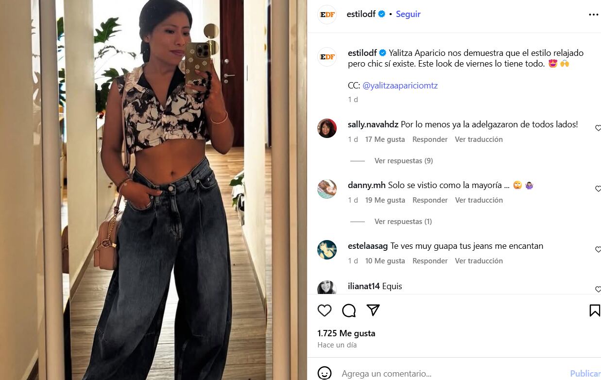 Yalitza Aparicio presumió tonificado abdomen