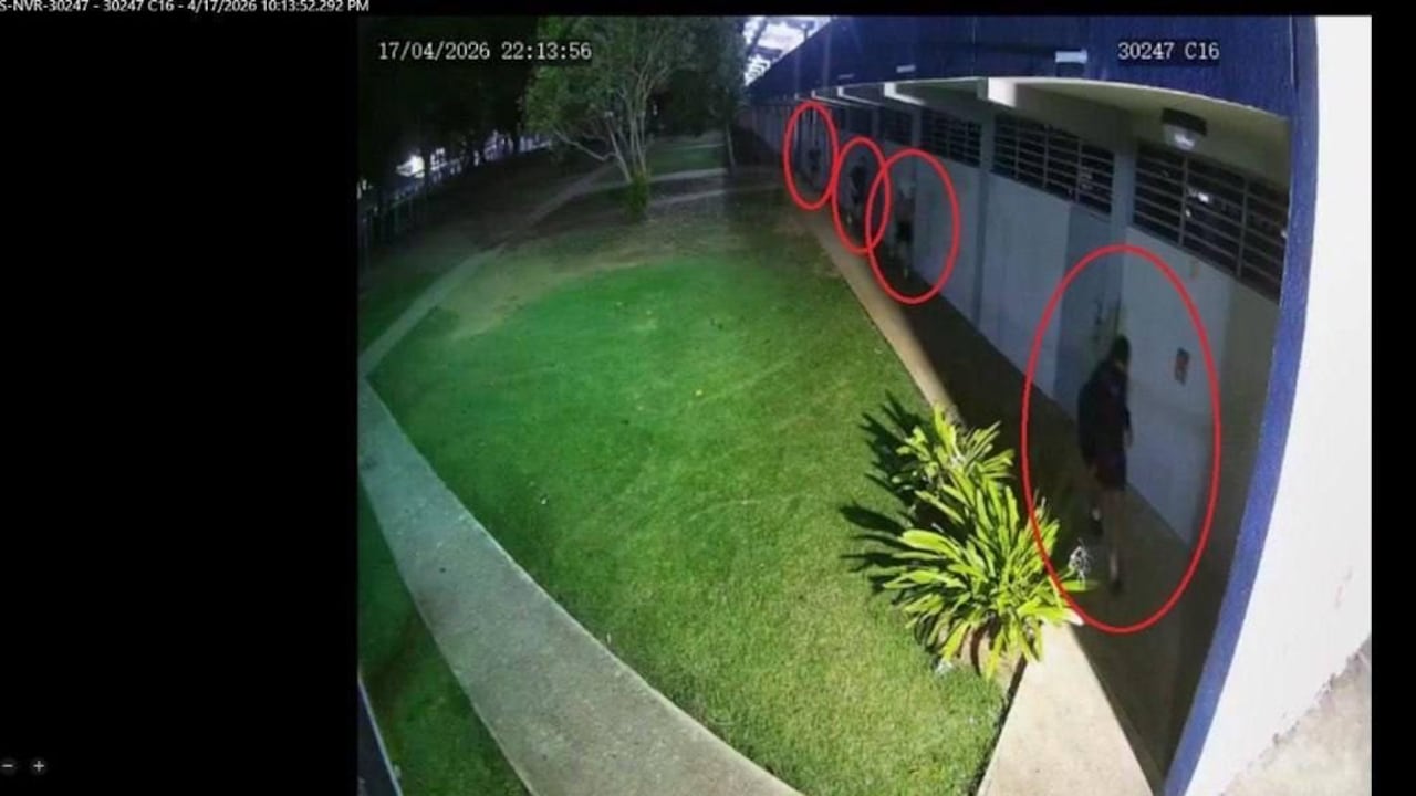 Los individuos fueron captados por cámaras de seguridad, lo que permitió su arresto en la escena.