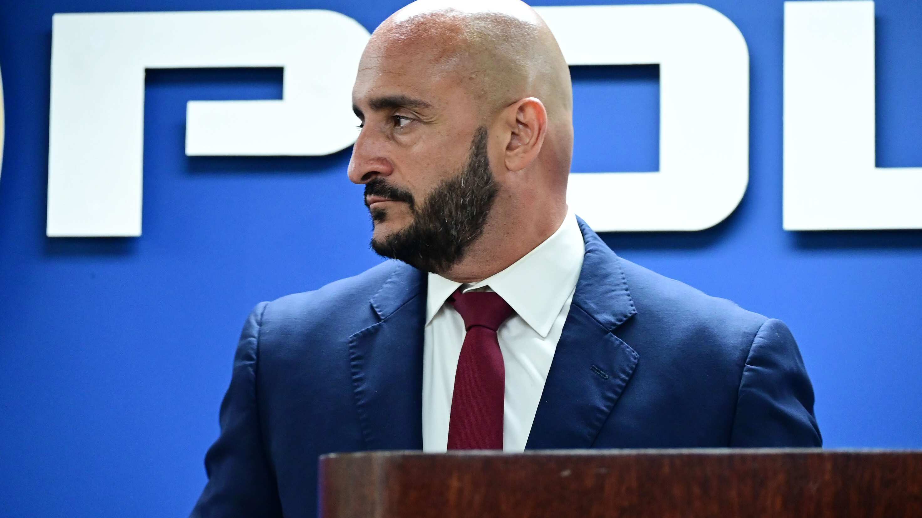 Joseph González, Comisionado de la Policía. Conferencia de Prensa de la Policía. sobre los arrestos de varios funcionarios del Departamento de Corrección