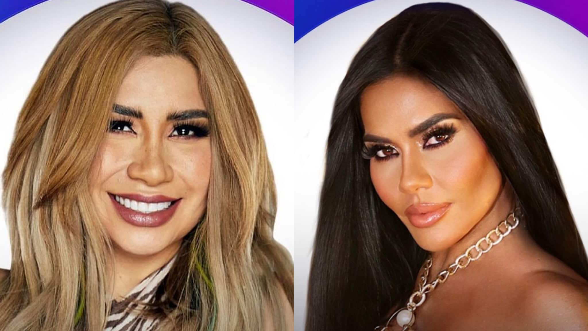 Daniela Alexis Barceló Trillo conocida como "Bebeshita" y Maripily Rivera.