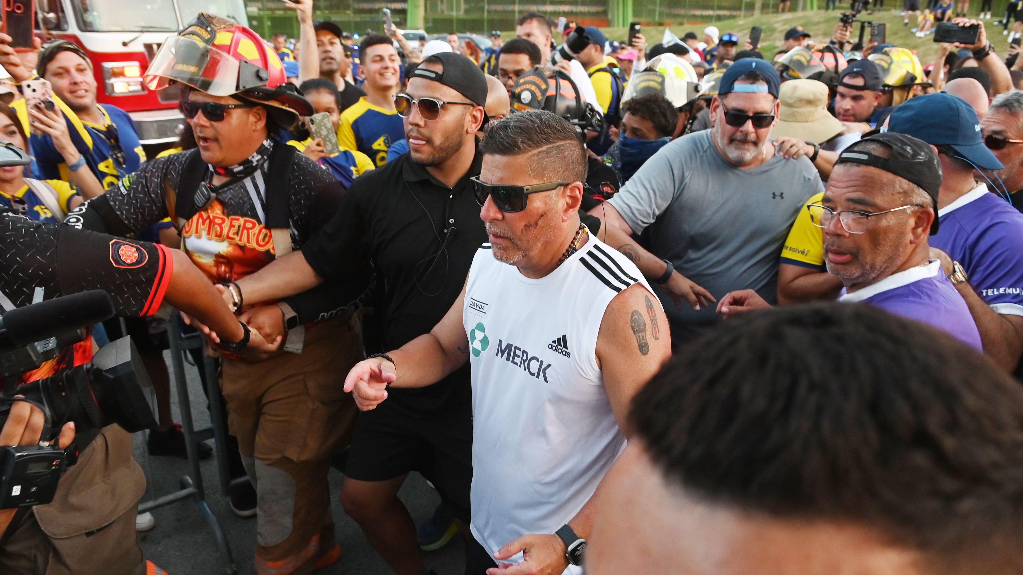 Raymond Arrieta. Cierre de la caminata Da Vida