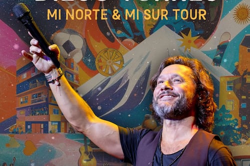 Diego Torres se presentará en Puerto Rico con su ‘Mi Norte & Mi Sur Tour’