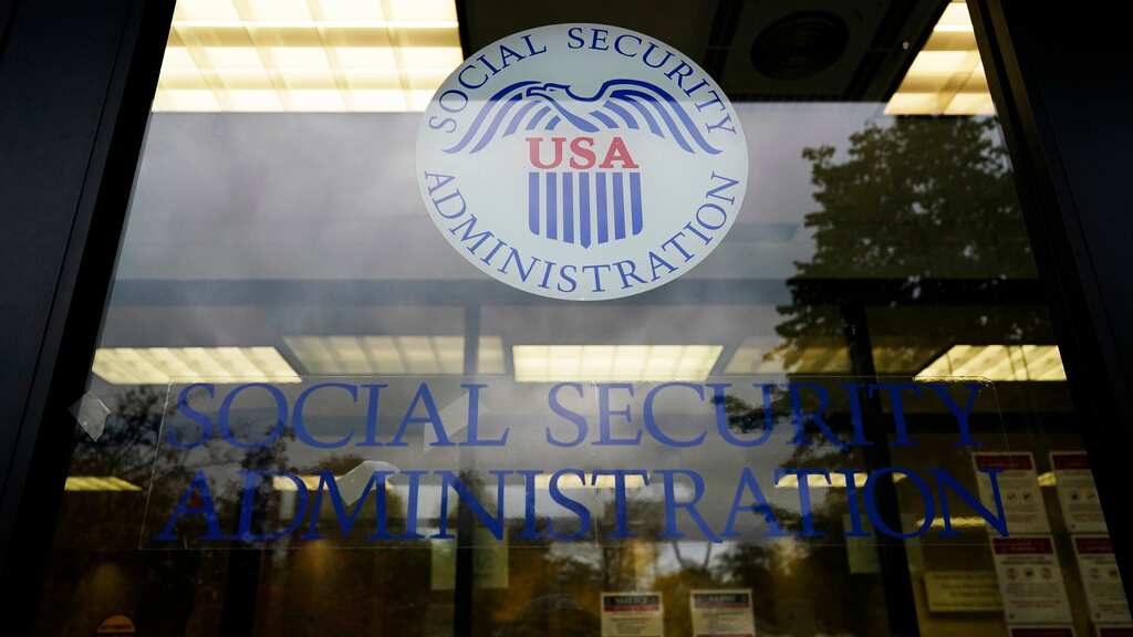 Esta fotografía muestra una oficina de la Administración de Seguridad Social el miércoles 12 de octubre de 2022, en Mount Prospect, Illinois. (AP Foto/Nam Y. Huh)