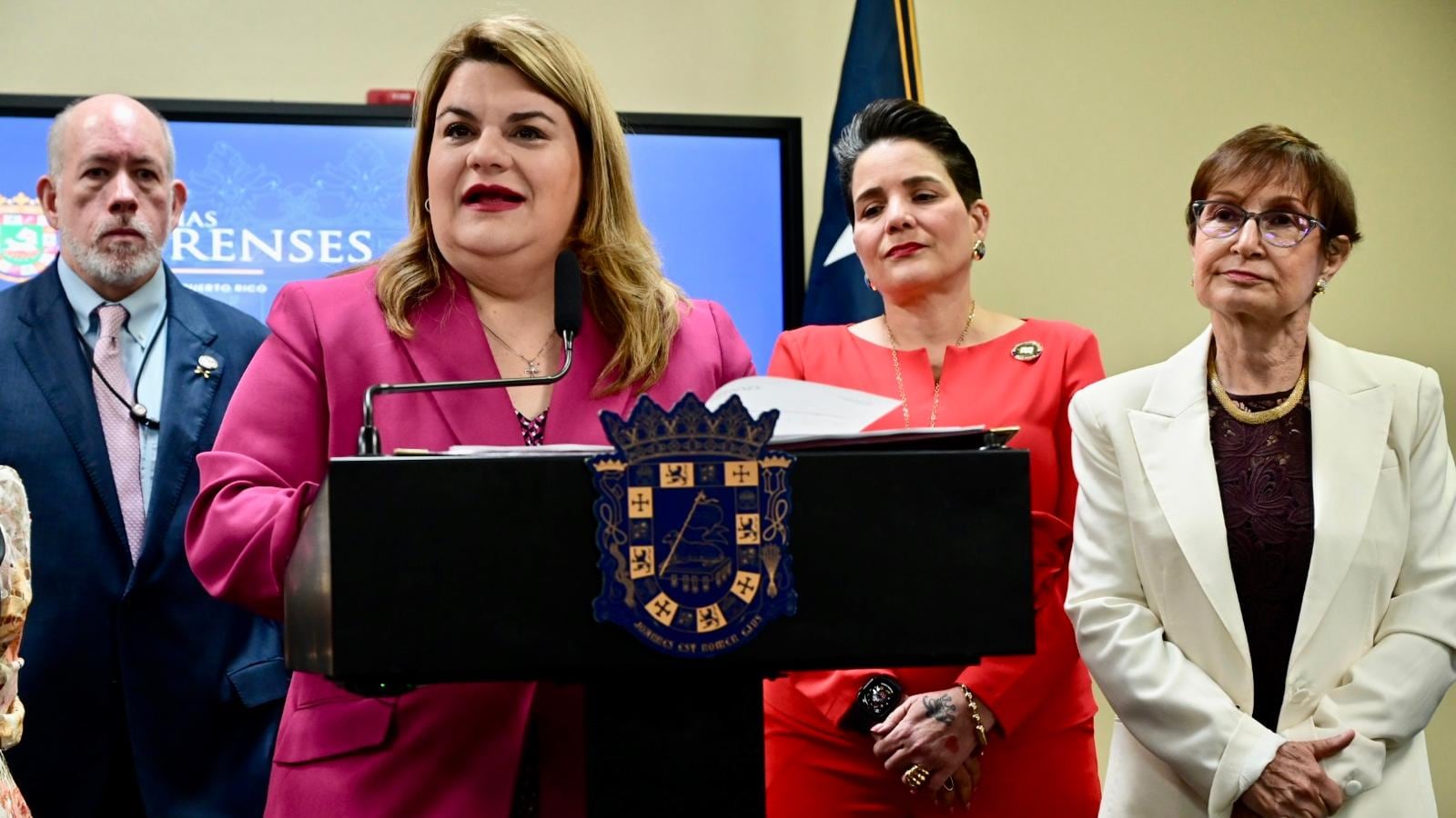 La gobernadora de Puerto Rico, Jenniffer González.