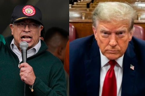 Donald Trump confirma que recibirá en la Casa Blanca al presidente colombiano Gustavo Petro