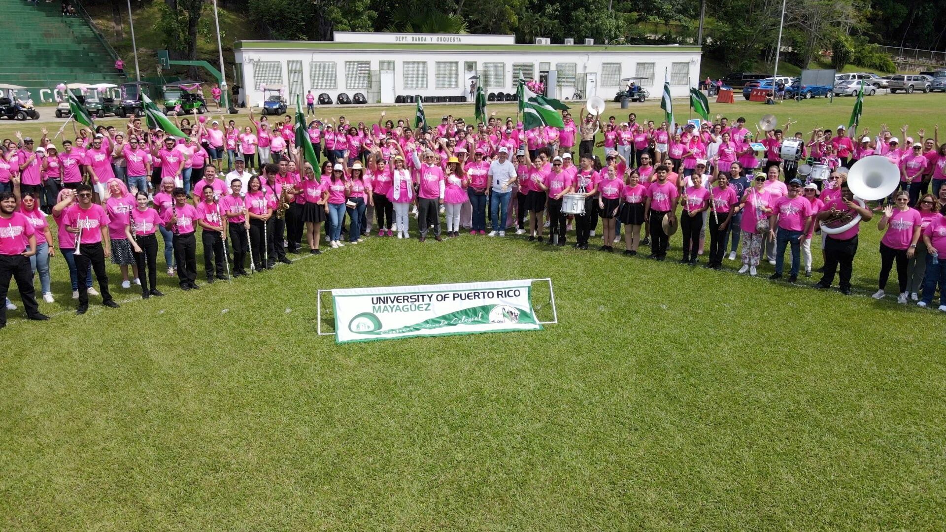 Marcha rosada en el RUM.