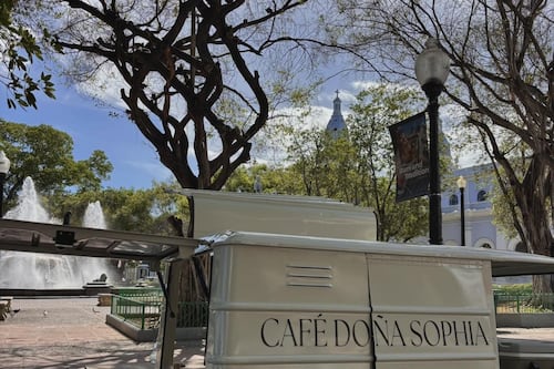 Café Doña Sophia: carrito que sirve café “con amor” en Ponce