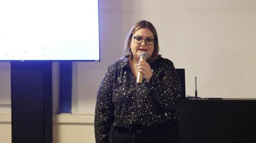 Tatiana Vélez, profesional de la salud.