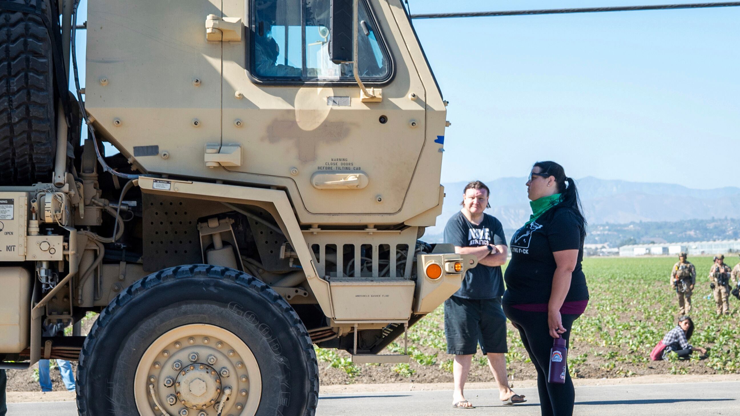 Enfrentamientos entre manifestantes y agentes de ICE. (Foto: Redes sociales)