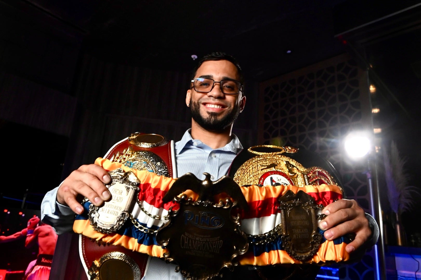 El campeón Oscar Collazo. La Bodeguita, Condado. Metro PR 21 de noviembre de 2024 Foto Dennis A. Jones