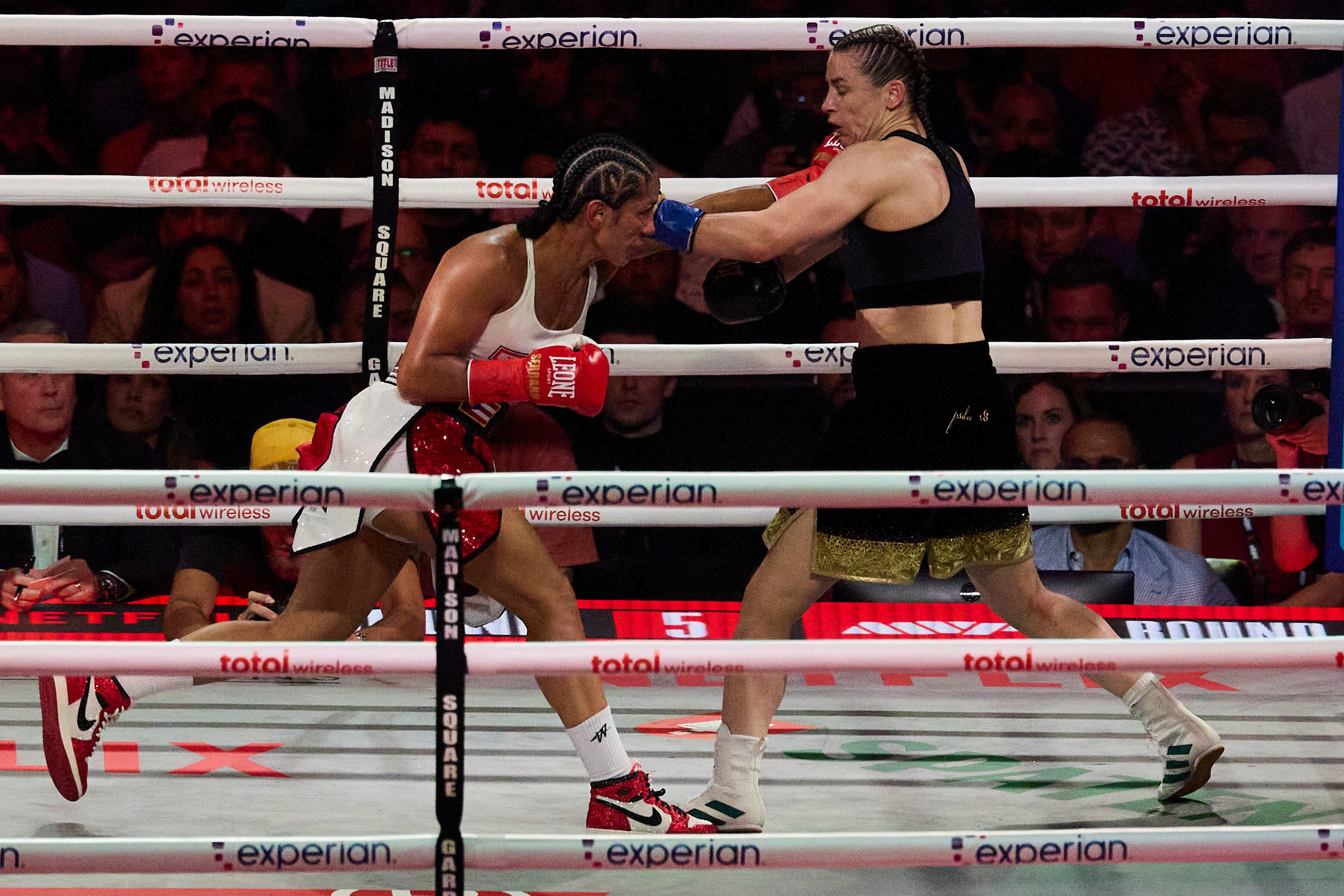 Katie Taylor vs. Amanda Serrano.