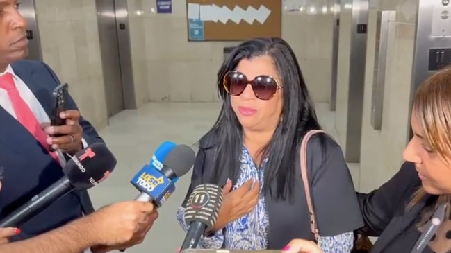 Carmen Rosa Santos, madre de Justin Santos