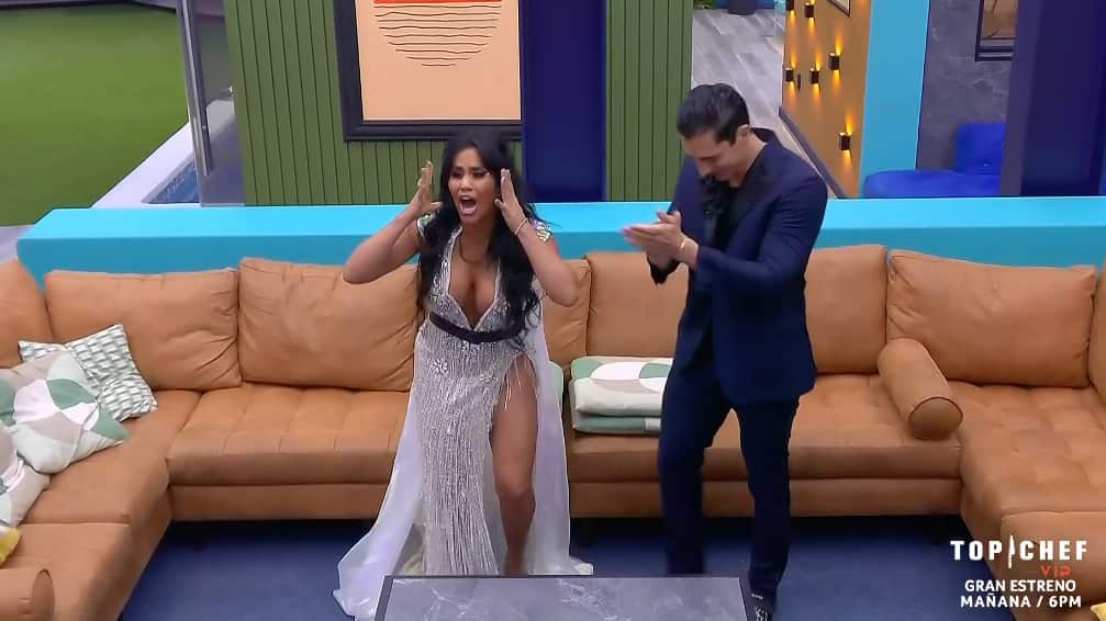 Maripily Rivera y Rodrigo Romeh en la final de LCDLF 4.