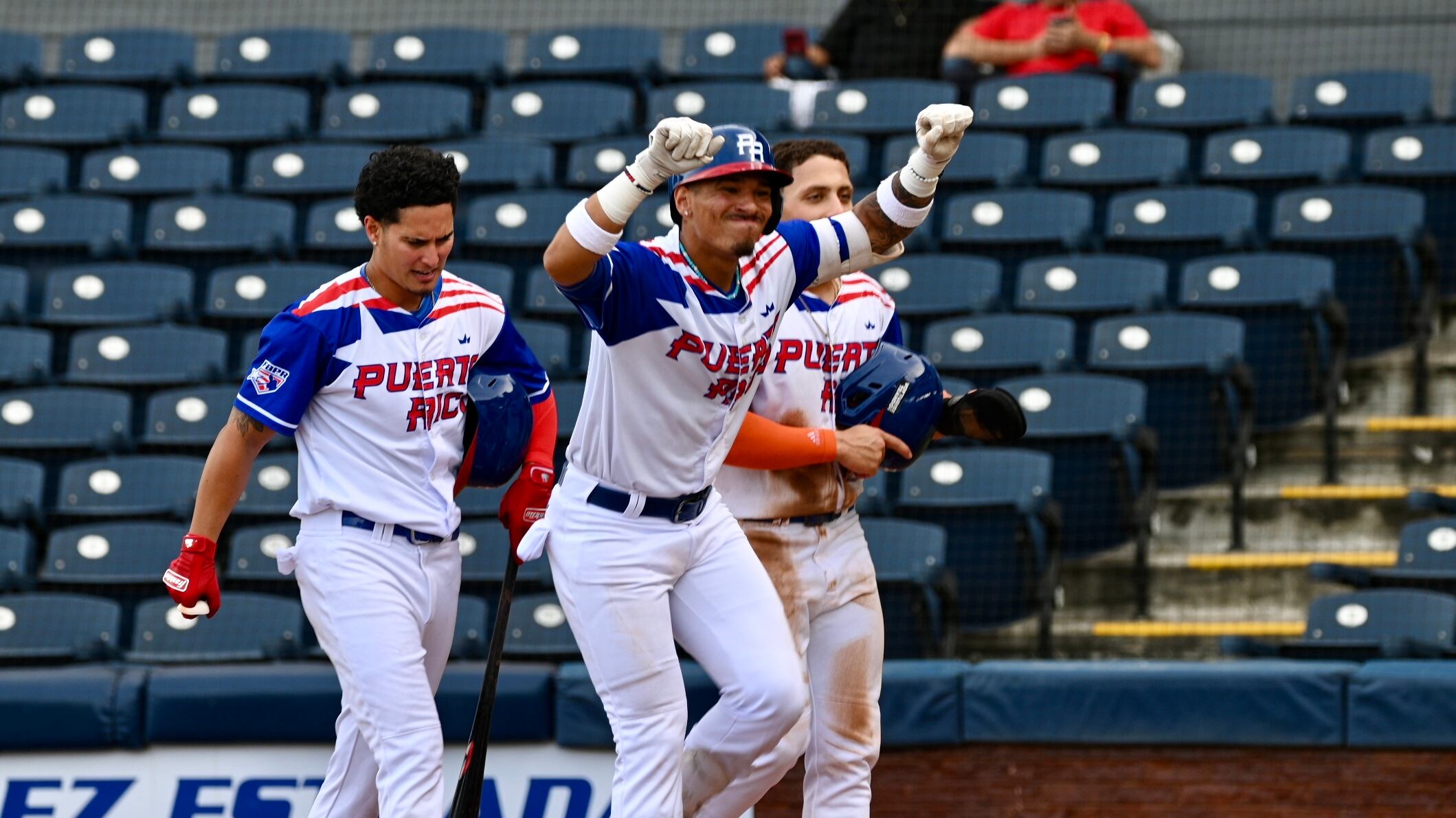 Jankel Ortiz sacudió su tercer cuadrangular en el torneo.