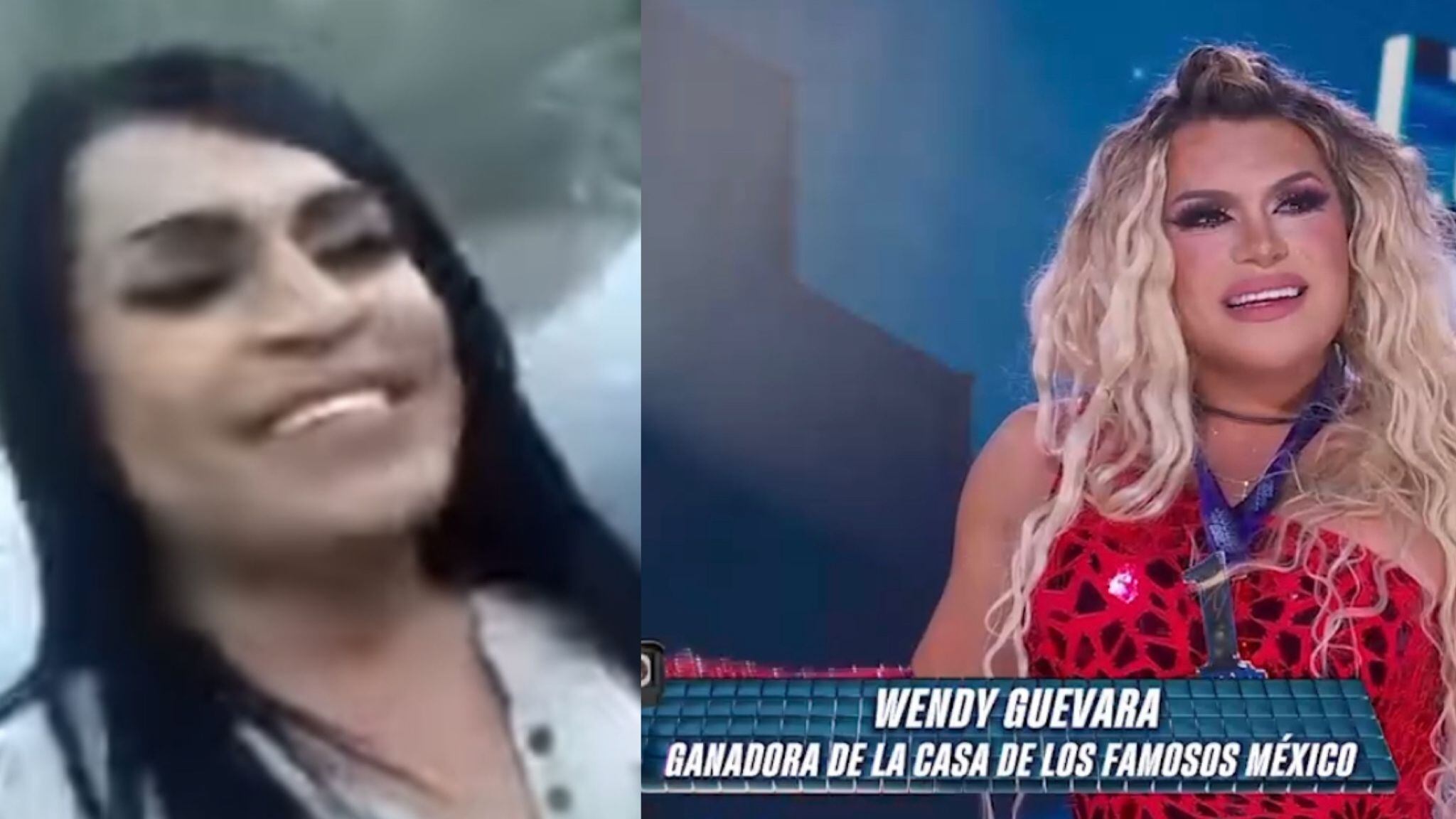Wendy Guevara en 2017 y Wendy en el 2023.