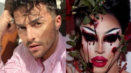 George Ward daba vida a la 'drag queen' Cherry Valentine.