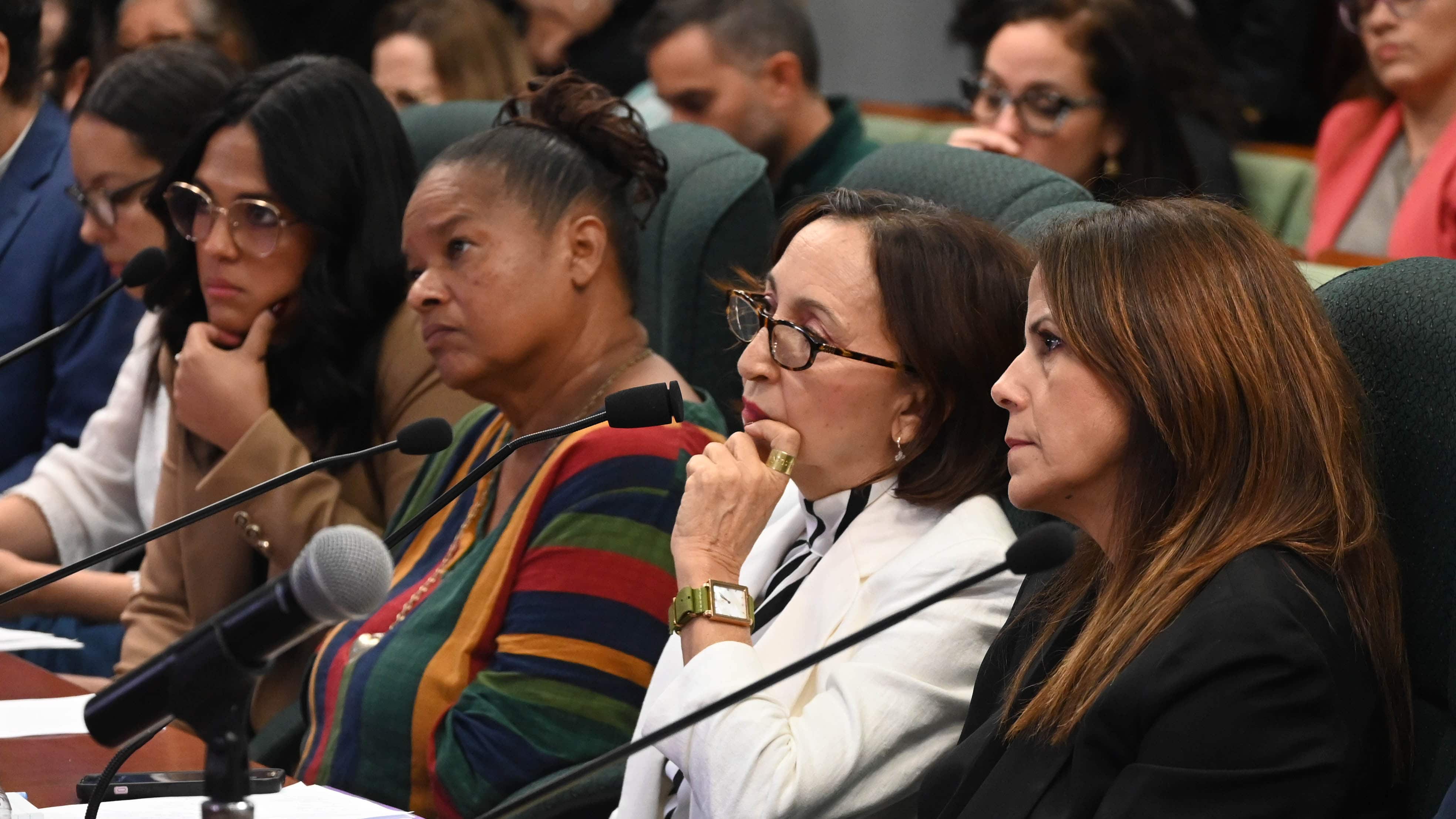 Vista Pública del PS63 , Comisión de lo Jurídico, presidida por José “Che” Pérez.