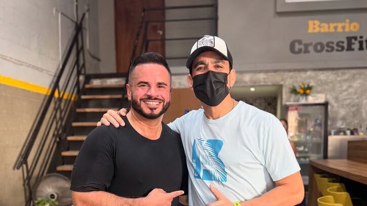 Jay Fonseca le dedica su entrenamiento a Alex Delgado