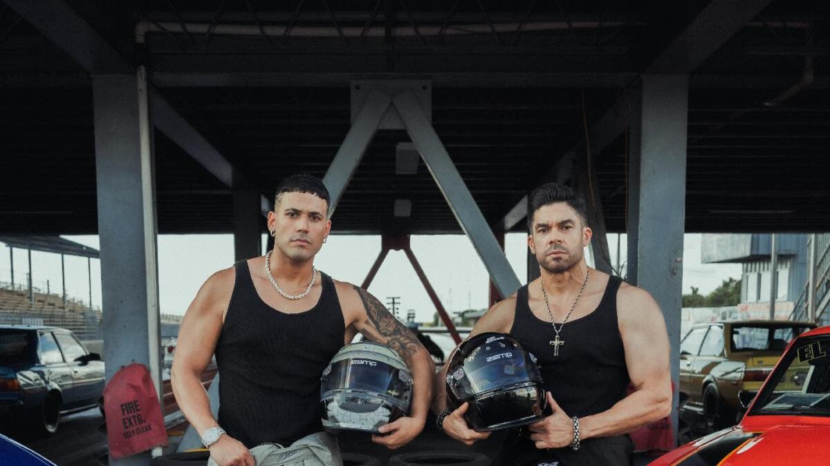 Moa Rivera y su padre Jerry Rivera.