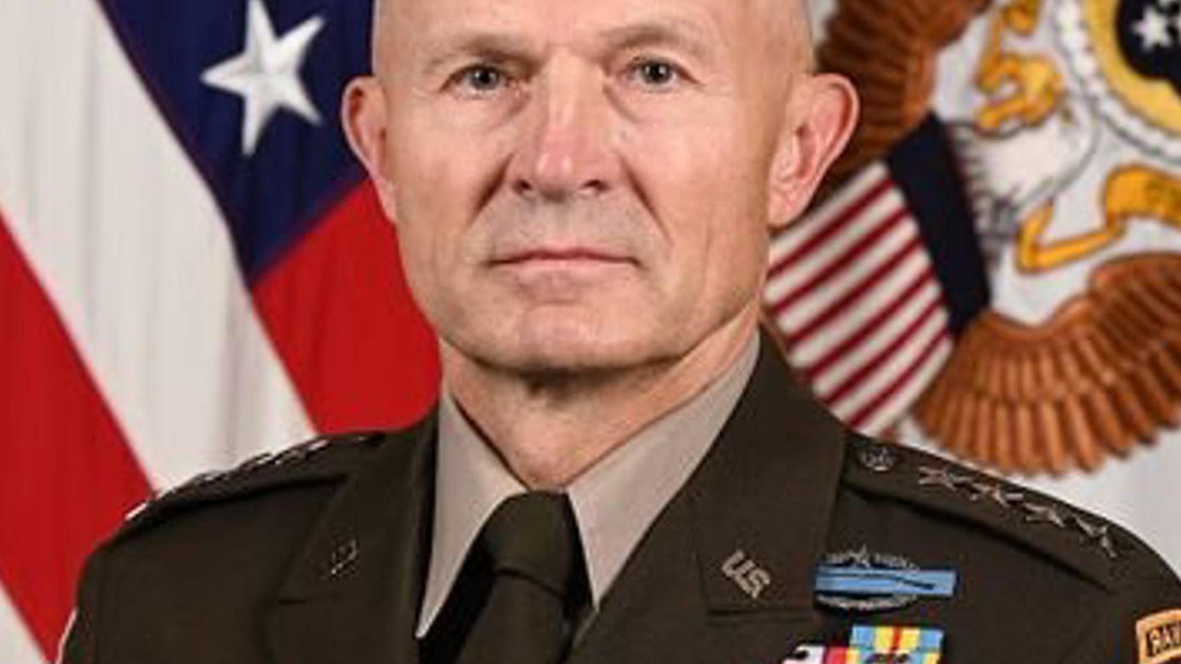 Fotografía tomada de la cuenta oficial en la red social X @9hvxim que muestra al jefe del Estado Mayor de Estados Unidos, Randy George.