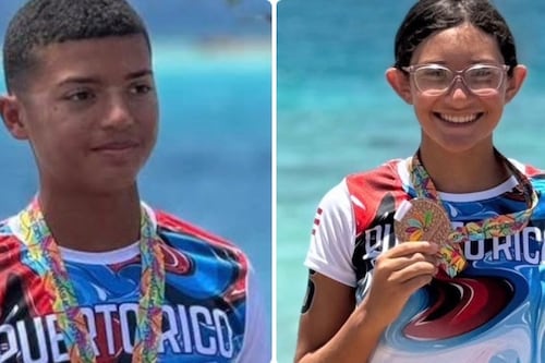 Jóvenes boricuas logran medallas en competencias de natación en Aruba