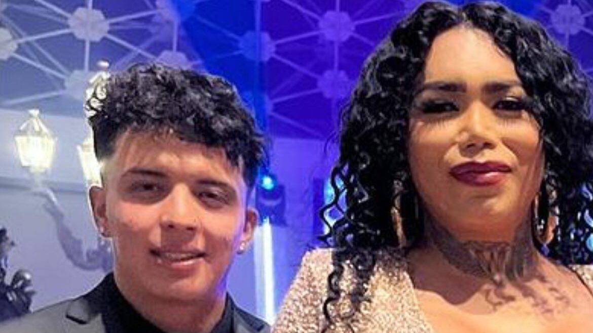 Paola Suárez y su prometido, acusado de golpearla.