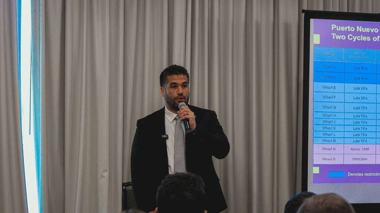 El director ejecutivo de la Autoridad de los Puertos de Puerto Rico, Norberto Negrón