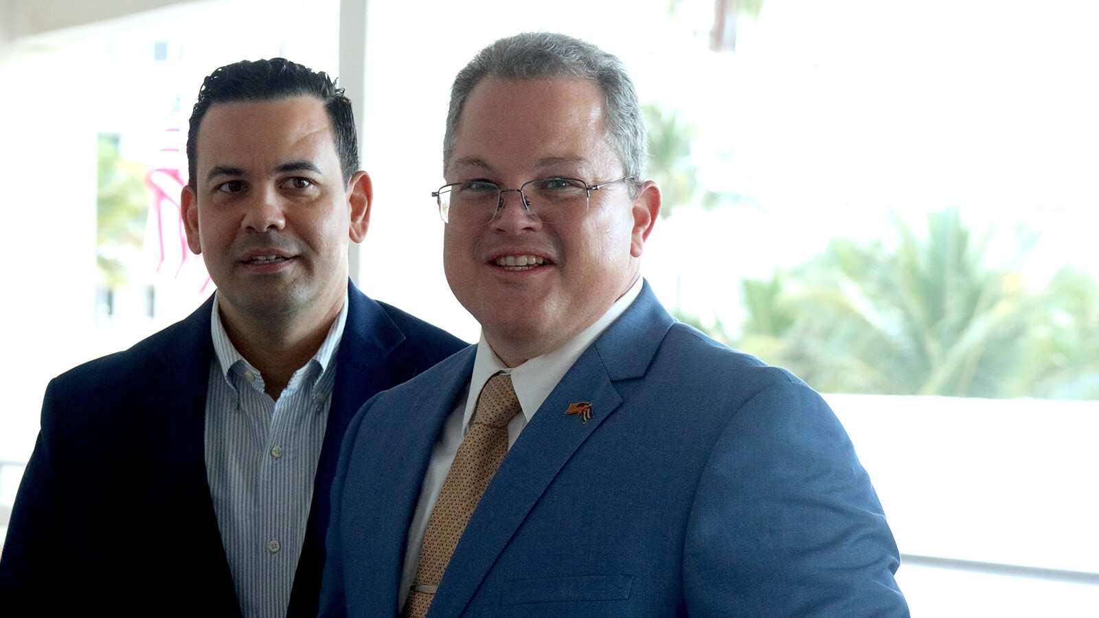 Ramón Barquín III (derecha) (Suministrada)