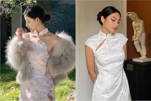 El vestido quipao que promete conquistar las fiestas: combina elegancia clásica con un giro moderno
