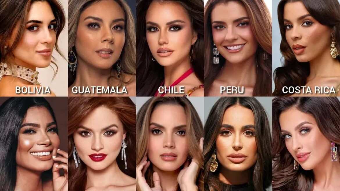 Latinas que buscarán la corona de Miss Universo 2024 en México.