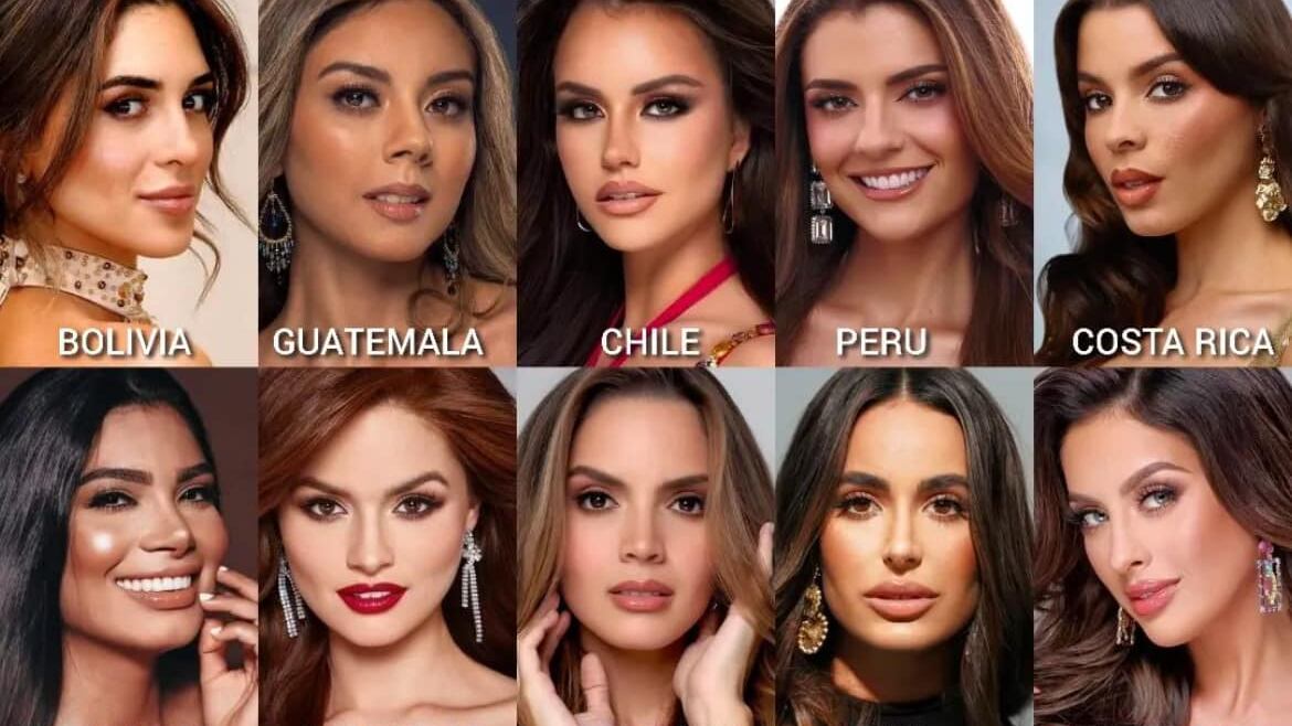 Latinas que buscarán la corona de Miss Universo 2024 en México.