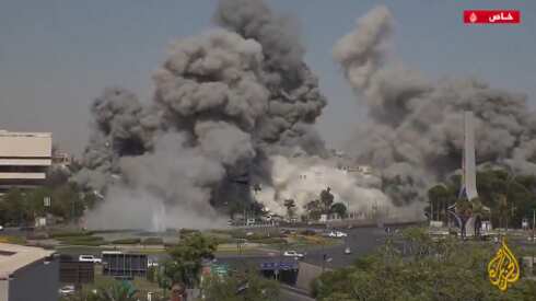 Israel ejecutó este miércoles un ataque con drones contra la sede del Estado Mayor del Ejército sirio en Damasco